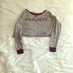 Forever 21 Cropped Sweater